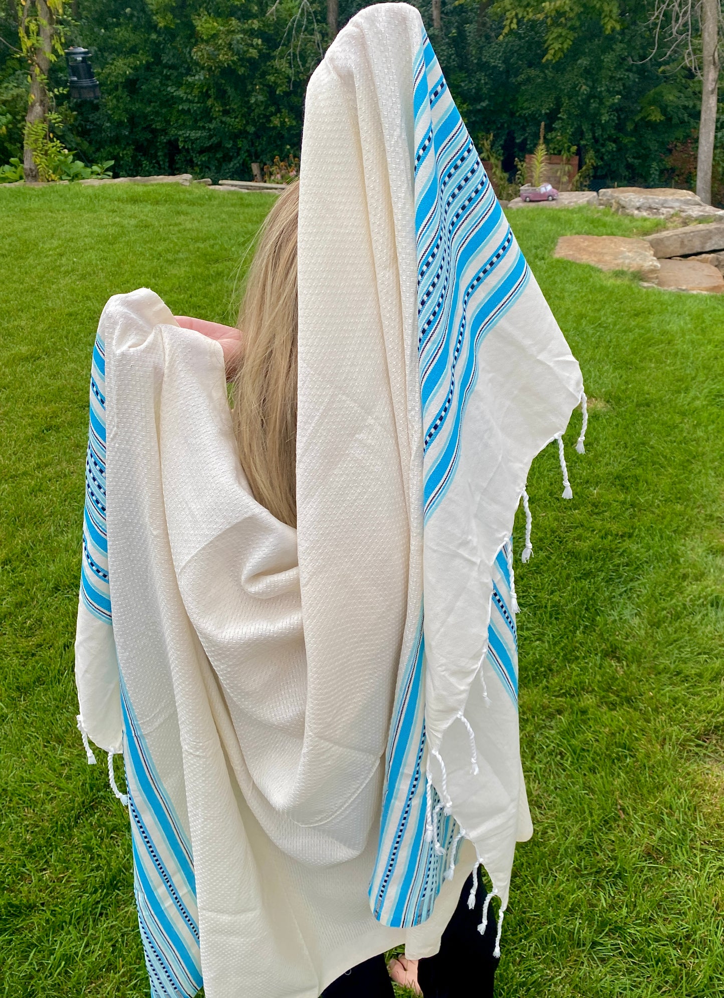 Fouta Côtière - Bleu Turquoise
